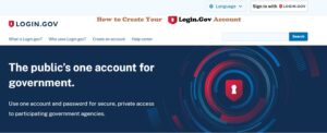 How to Create Your Login.Gov Account